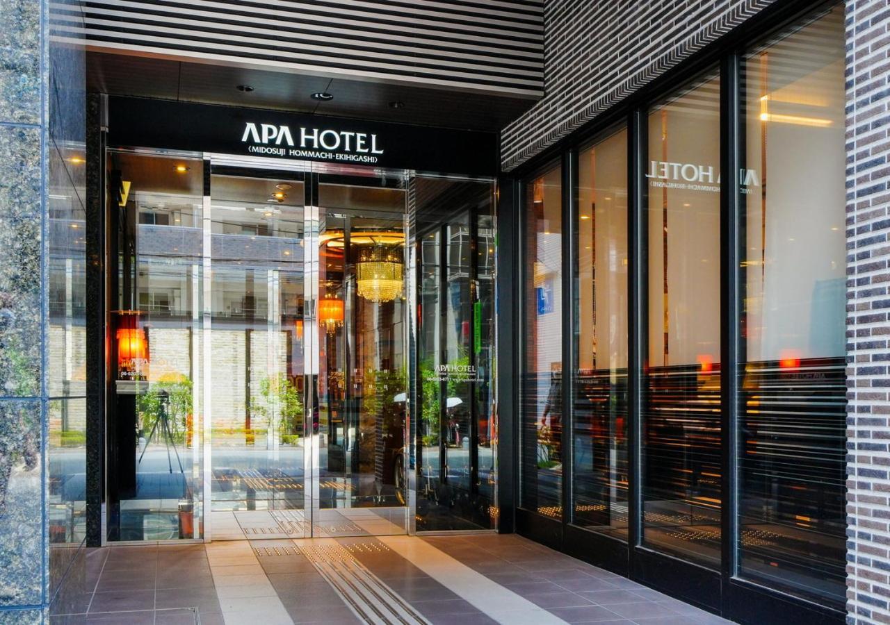 Apa Hotel Midosuji Honmachi Ekihigashi Osaka Exteriör bild